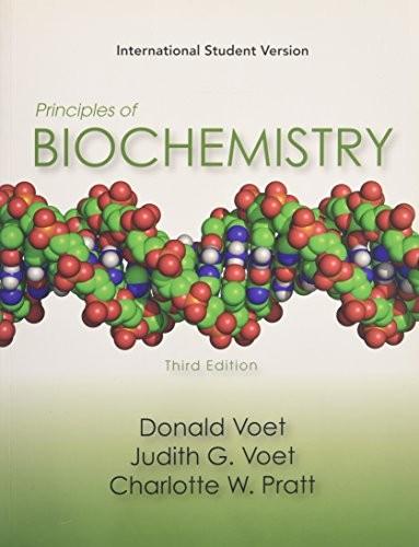 Cover of Principles of Biochemistry