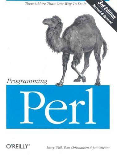 Cover of Programming Perl