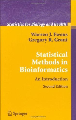 Cover of Statistical Methods in Bioinformatics